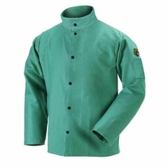 NEW Revco Black Stallion F9-30C 9oz. 30″ Cotton FR Green Welding Jacket S-5XL