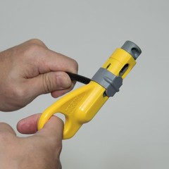 Coax Cable Radial Stripper Hand Powered Utility RG Cable Prep Tool