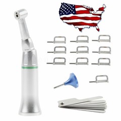 Dental 4:1 Reduction Interproximal Stripping IPR System Handpiece Contra Angle