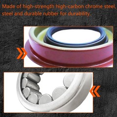 Rear Left and Right Axle Wheel Bearing and Seal Kit Compatible with Chevy Blazer