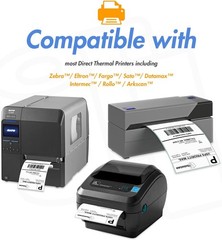 OfficeSmartLabels – 4″ x 3″ Direct 1 Inch Core – 4 x 3 – Prime – 04 Rolls