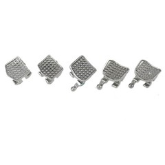 Dental Orthodontic Metal Brackets Braces Roth MBT 018 022 345 Hook Mini MIM Twin