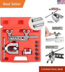 Professional Grade Double & Single Flaring Tool Set – Lifetime Support Included
