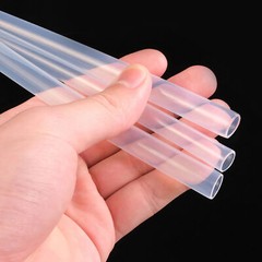 PTFE Tube Tubing Pipe High Temp Resistance Transparent ID 0.8-11 mm OD 1.6-14 mm