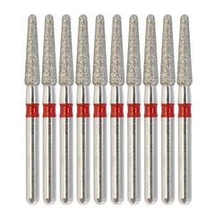 Multi-Use Dental Diamond Burs Round End Taper FG 856/018F Fine Grit High Speed