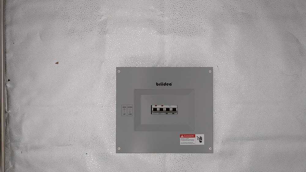 Transfer Panel (60A/60A), Briidea Transfer Switch for Portable Generators 15,000