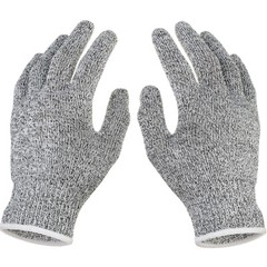 2 pairs Anti-cut Gloves Safety Cut Proof Stab Resistant Kitchen Butcher Cut-Resi