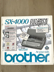 Brother SX-4000 Electronic LCD Display Typewriter with Dictionary
