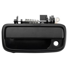 2pc Metal Exterior Door Handle Left Right Black Textured for Toyota Tacoma 95-04