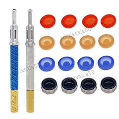Dental Overdenture Locator Abutment Implant Retention Cap Standard Inserts