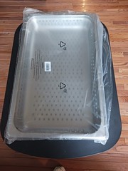 4 Hubert 2 1/2 Inch Perforated Full Size Pans