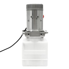 3 Quart Double Acting Hydraulic Pump Dump Trailer Reservoir 12V DC Unit Pack