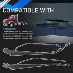YzusGomumu 602-5403 1 Pair Front Windshield Wiper Arm Compatible
