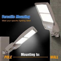 Commercial Led Parking Lot Area Lighting 320W 48000LM Street Shoebox Lights IP65