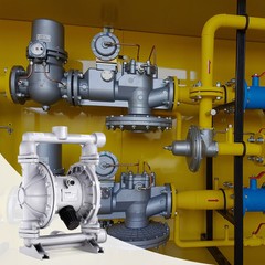 VEVOR Air Operated Double Diaphragm Pump 44 GPM Max 115 PSI Air Waste Oil Pump