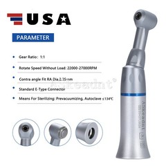 ASkeadnt Dental Slow Low Speed Handpiece Contra Angle Push Button