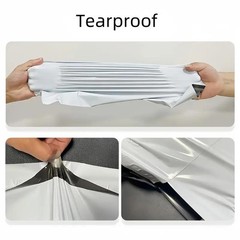 100 Pcs Poly Mailers Shipping Bag ， Self-Sealing Shipping Bags