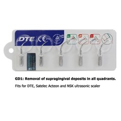Woodpecker DTE Dental Ultrasonic Scaler Piezo Tips HD-7L Handpiece DTE-V3 LED