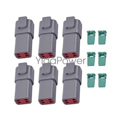 US Deutsch DT Connector Plug Kit 1750PCS With Crimp Tool Automotive #DT-KIT3-TR