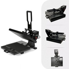 16″ x 20″ Clamshell Heat Press Machine DIY T-shirt Sublimation Digital 1600W