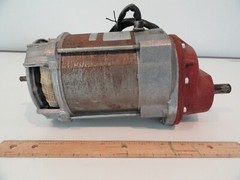 Hanning Elektro-Werke W7Dw4B 115V 7.6A 1680RPM Motor w/Lenze reducer gearbox