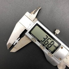 2Pcs 0.3M Plastic Gear 0.3 Modulus 40 Teeth Bore Aperture 1.9MM 2MM 2A 40T 3.6MM