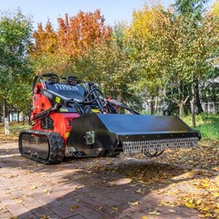 Heavy Duty Flail Mower Attachment for TYPHON STOMP Mini Skid Steer 1450mm