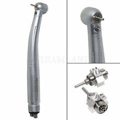 4-Hole Dental Fast High Speed Handpiece|Fiber Optic E-generator LED/No LED