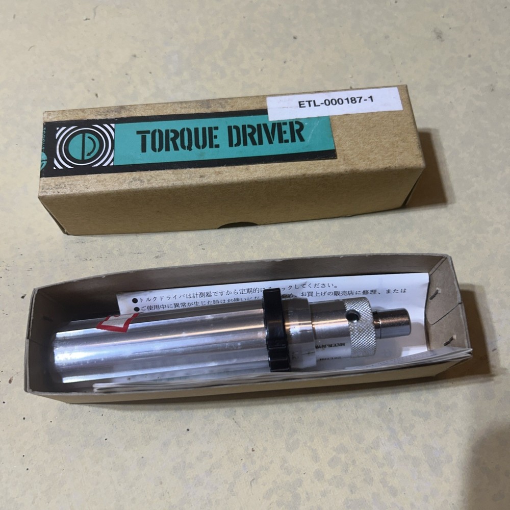 TOHNICHI TORQUE SCREWDRIVER 26LTDH Japan ETL-000187-1 pre-owned