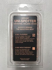 Uni Spotter Universal Welding Studs Flexpert # 1001 2.2MM 500 Pcs Autobody shop