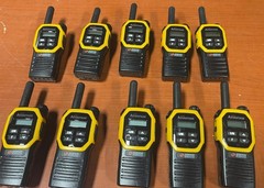 Advanced Wireless Communications AWR4000 Radio Unit –No Battery/ Charger-Yellow