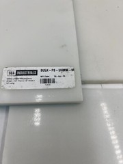 (QTY 2) USA Industrials Polyethylene Plastic Sheet White UHMW BULK-PS-UHMW-66