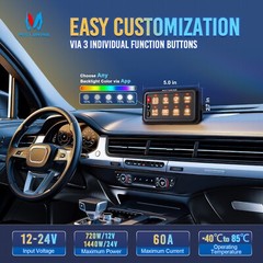 4/6/8/12 Gang Wireless LED Switch Panel – Remote/App Control Toggle Flash Switch