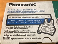 Panasonic KX-FA65 Film Cartridge 100M (328 feet) Fax Machine Film OEM Brand NEW