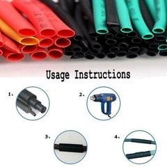 Heat Shrinkable Tube Tools -55°C To +125°C 10.4Mpa 530Pc 120°C Maximum