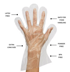 Member’s Mark Disposable Food Gloves, 500 ct., 4 pk -Great Price Free Delivery
