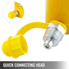 20 Ton 44000lbs Hollow Ram Hydraulic Cylinder Jack Single Acting 100mm 4″ Stroke
