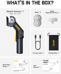 Fanttik C10 Pro BowGuide Electric Cardboard Cutter, Cordless Scissors with LED D