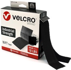 VELCRO Brand Heavy Duty Tape 16 Foot Roll Strong Sticky Back Adhesive Strip
