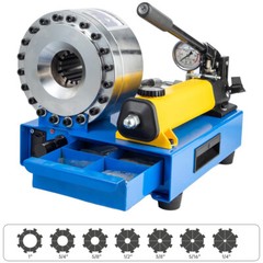 Hydraulic Hose Crimper Pipe Clamping Machine With 8 Sets Dies 10mm-30mm 5600KN