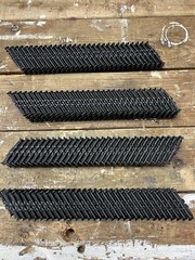 TigerClaw 1-1/2 in. L Angled Strip Black Oxide Scrail Fasteners Approx 1110 Pc