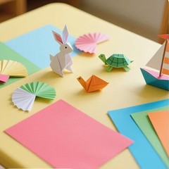 Colored Paper 100 Sheet, A4 Construction Copy Papers for Craft Art Drawing