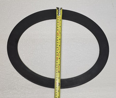 Elliptical Manway Gasket 9-1/2 X 13-1/4 X 1-1/2 IN Wide 1/4 IN Thick