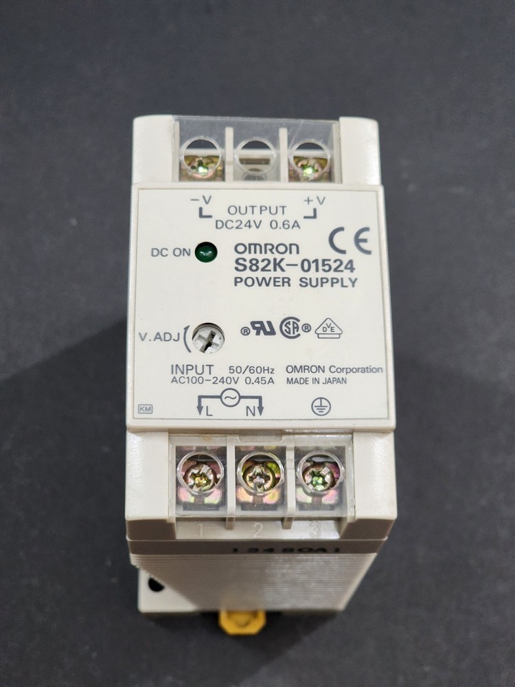 OMRON S82K-01524 Power Supply -USED
