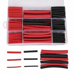 270PC Heat Shrink Glue Linned Dual Wall Adhesive Wire Cable Sleeve Tube 3:1 Kits