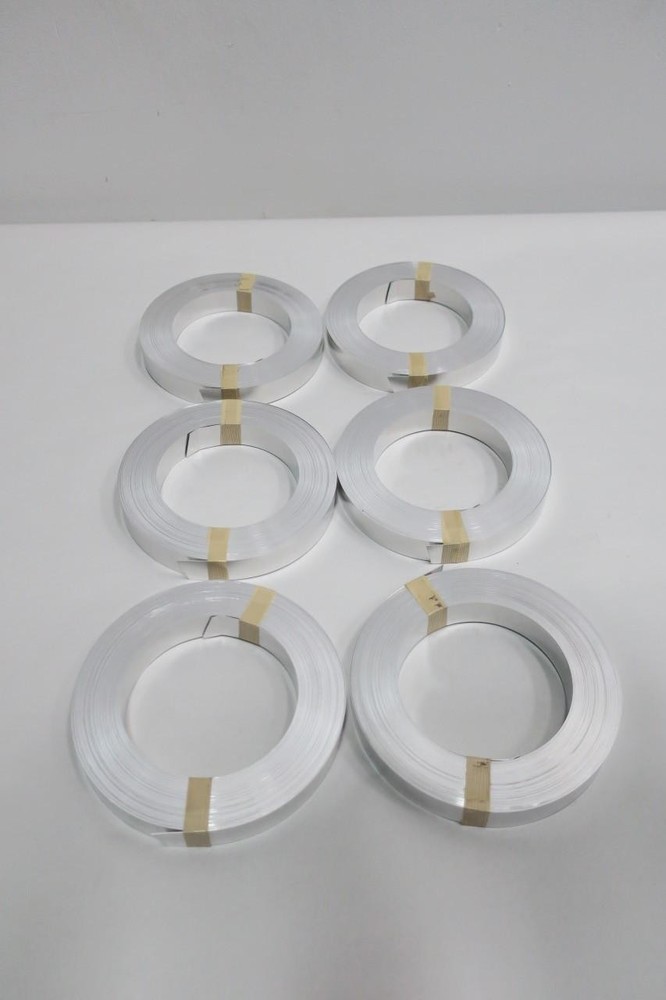 Box Of 6 Roovers 2653 Aluminum Embossing Tape Roll 7/8in X 0.018in