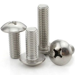 M5 – 0.8 Stainless Steel Phillips Truss Head Machine Screws Cross Recessed Bolts