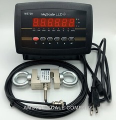 NEW 500 LB PRE CALIBRATED SCALE LOAD CELL KIT TENSION & COMPRESSION LED MONITOR