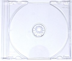 10 Brand New Clear CD Jewel Case Trays 1990s Vintage Tray Compact Disc