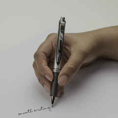 Energel RTX Retractable Liquid Gel Pen Canister, Black Ink